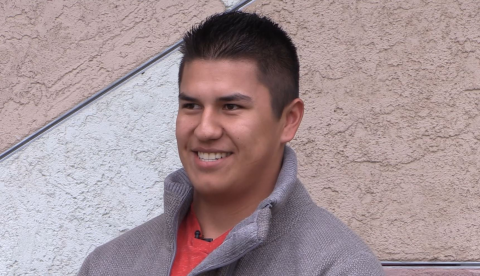 Pictured: Joshua Saddleback